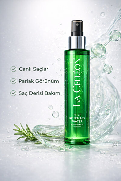 la celleon %100 Doğal Biberiye Suyu Saç Toniği 100 ml | Dökülme Karşıtı Saç Bakımı