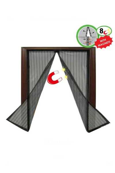NO BRAND Plasă de Țânțari Magnetică pentru Fereastră 120x120 cm – Închidere A...