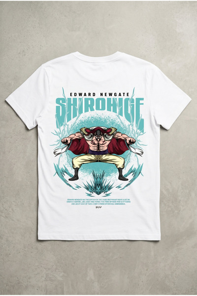 Silkensoul One Piece Whitebeard Edward Newgate Designed Standard Fit Anime Un...