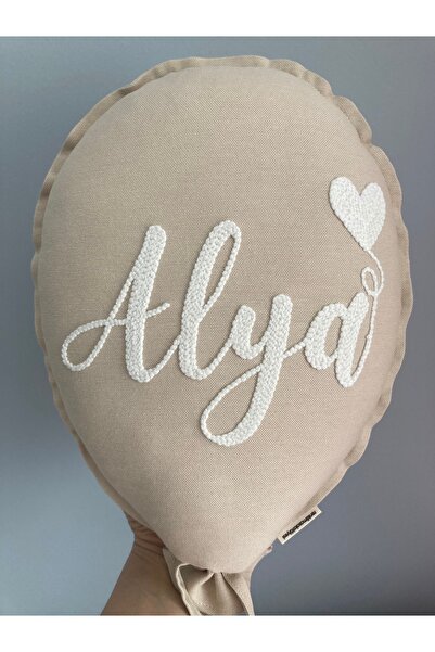 renkli masal atölyesi Punch İsim İşlemeli Balon Yastık