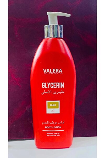 Valera لوشن الجسم بالجليسرين والمسك للعناية المكثفة للبشرة الجافة والعادية