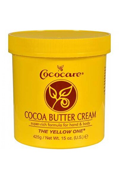Cococare كريم زبدة الكاكاو الأصفر للعناية بالبشرة الجافة من كوكو كير - 425 جم