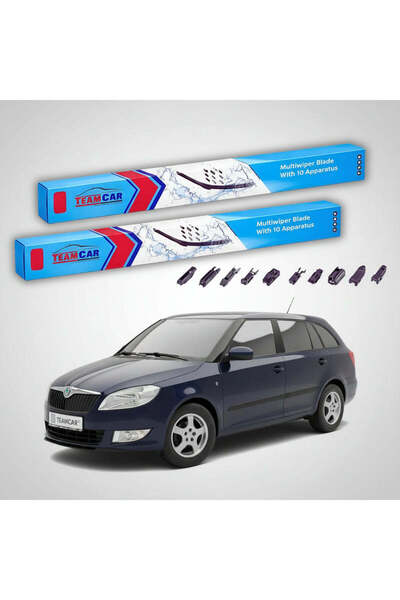 TEAMCAR Skoda Fabia II Combi 5J5 2013-2014 Ștergătoare |   Set plat frontal –...