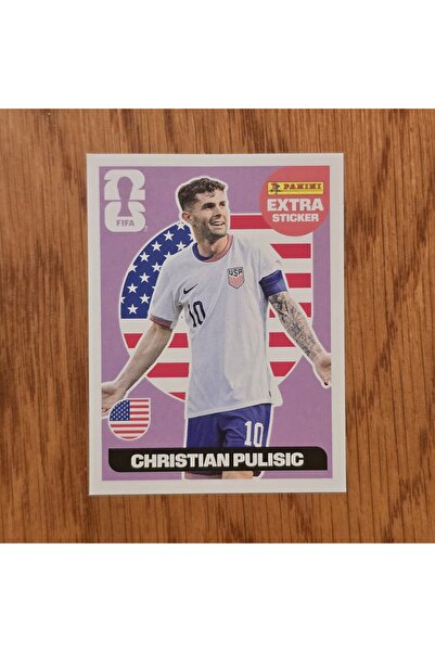 Panini FWC 26 Christian Pulisic Extra Sticker Pink Versiyon