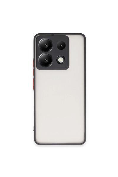 Mestore Xiaomi Redmi Note 13 Pro 5g Case Montreal Silicone Cover - Black