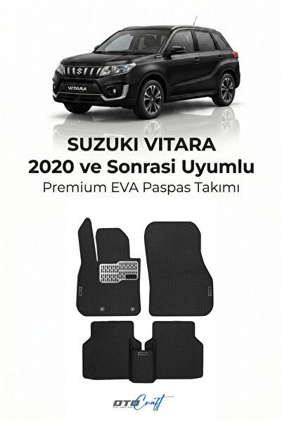 OTOCRAFT Suzuki Vitara (2020 ve Sonrası) Araca Özel 3D Havuzlu Eva Paspas Tam...