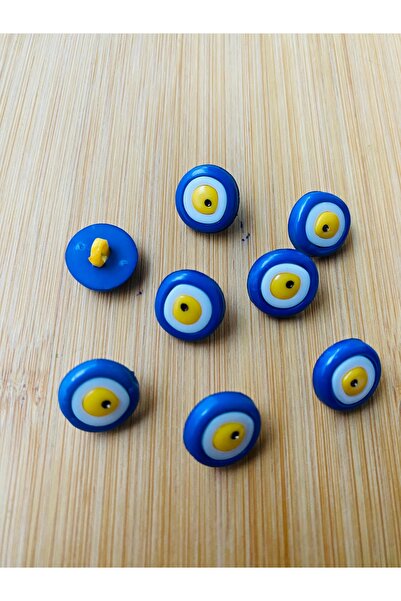 Lorin hobi Bottom-Mounted Evil Eye Baby Button 14 mm 10 Pieces Model;6