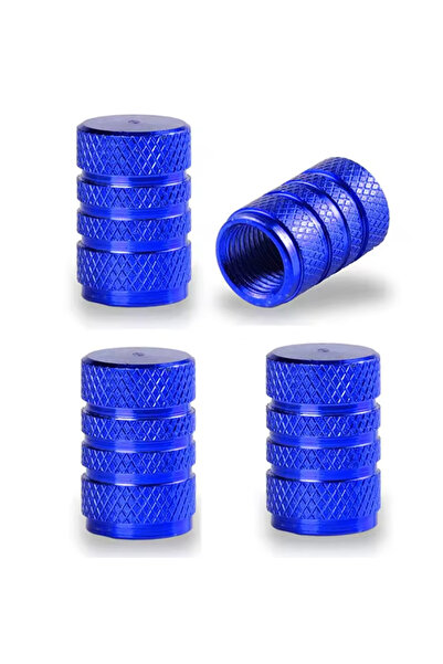 OEM Premium Anodized Aluminum Car Wheel Valve Caps – Set 4 Pcs Universal for ...