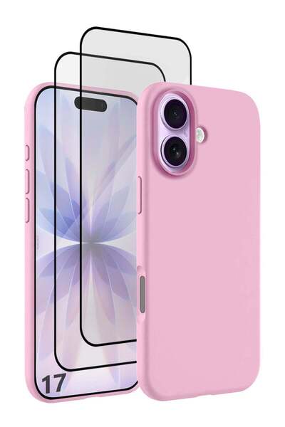 Margoun 3 Packs Silicone Protective Phone Case for iPhone 17 - Soft Anti-Scra...