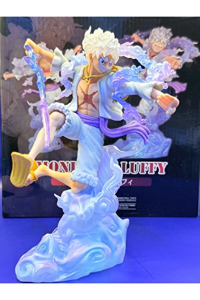ONE PİECE Monkey D. Luffy'nin Gear 5 21 cm anime figürü