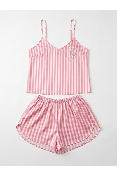 sulyra Satin Pajama Set Vicsec (Boxed)