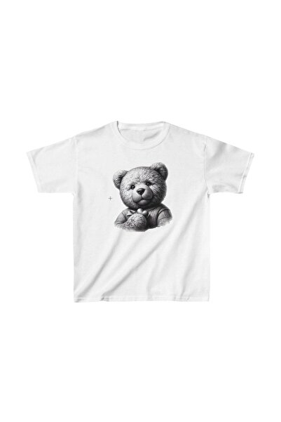 Mariposa Secret Unisex Kids Printed T-Shirt - White