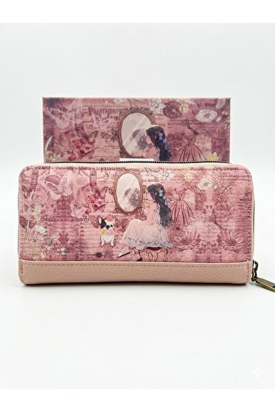 Sweet Candy Wallet for Women with Doll Design, Interior Pocket and Space for ...