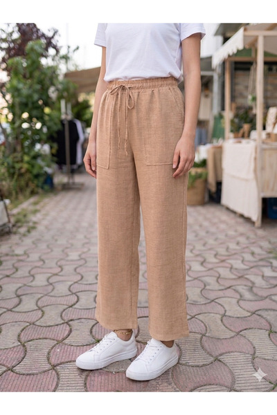 ÇağlaDesign bol paça kadın pantolon