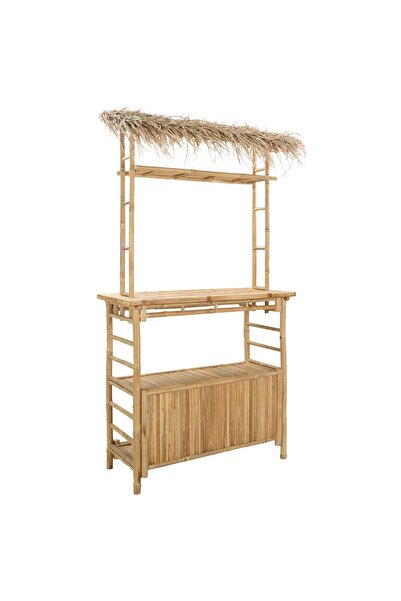 vidaxl Outdoor bar table 110 x 50 x 209 cm Bamboo