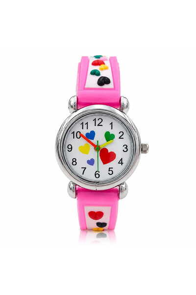 HAPPY TİME Ceas pentru copii, HAPPY TIME, Roz, CC49