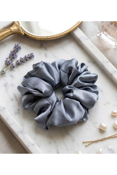 zakkiya Satin Hair Scrunchies -Multi Color 4 pcs