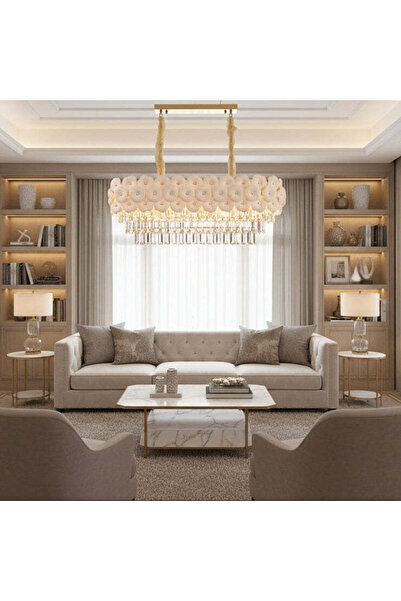 Alessandro DESIGN Candelabru Cristal PETAL Regalis 12xE14, 80x30 cm, Auriu, I...