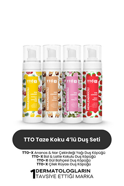 TTO Taze Koku 4’lü Duş Seti