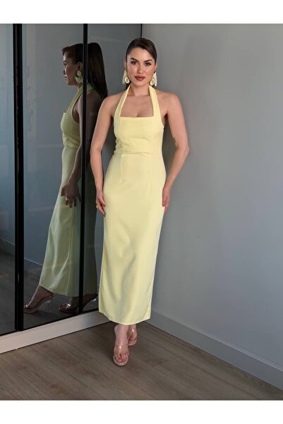 ROUPAS COLLECTİON Duru Askılı Elbise