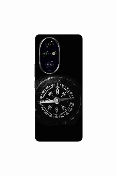 OEM Husa compatibila cu Honor 200 Pro Silicon Gel Tpu Model Busola Vintage