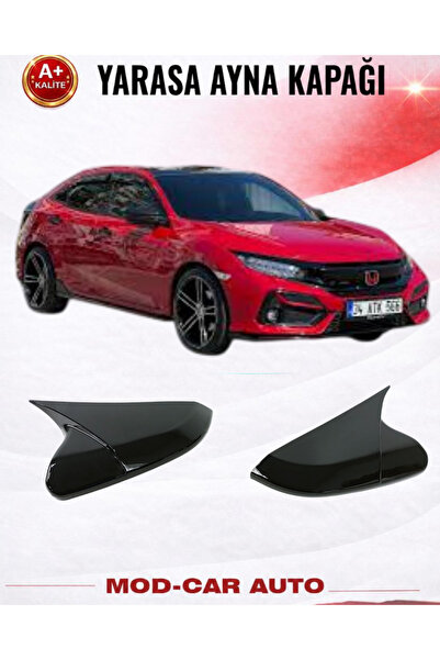 MODxAUTO HONDA CİVİC FK7 2016-2021 BATMAN YARASA AYNA KAPAĞI+ÇİFT TARAFLI BANT