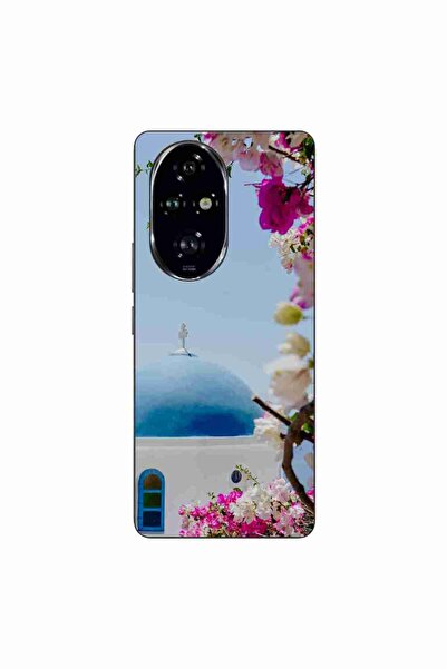 OEM Husa compatibila cu Honor 200 Pro Silicon Gel Tpu Model Grecia Santorini