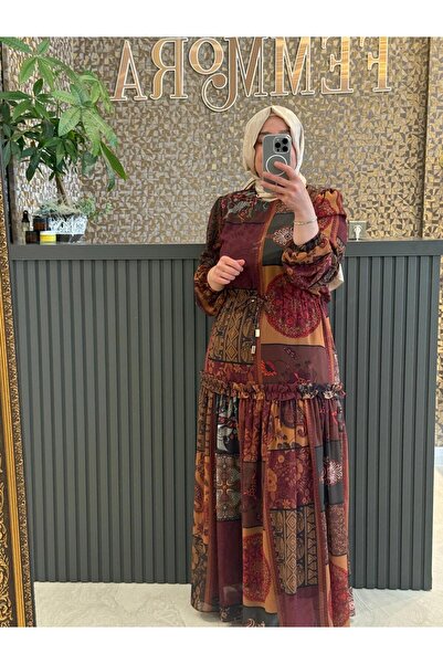 Missemramiss Layers Desenli Elbise
