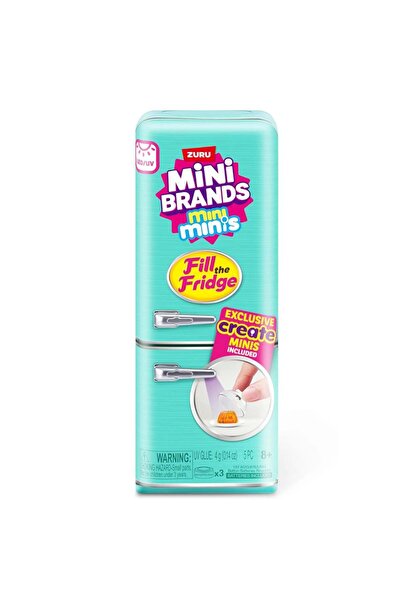 Zuru Set de joaca, Mini Brands, 5 Surprise, Mini Frigider