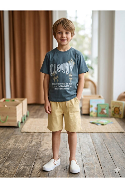 nk kids Herme Shorts 8-14 Years Yellow