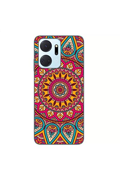 OEM Husa compatibila cu Honor X7a Silicon Gel Tpu Model Vibrant Mandala