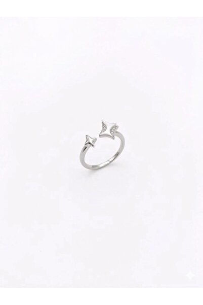 Mestore Polar Star Design Stone Ring