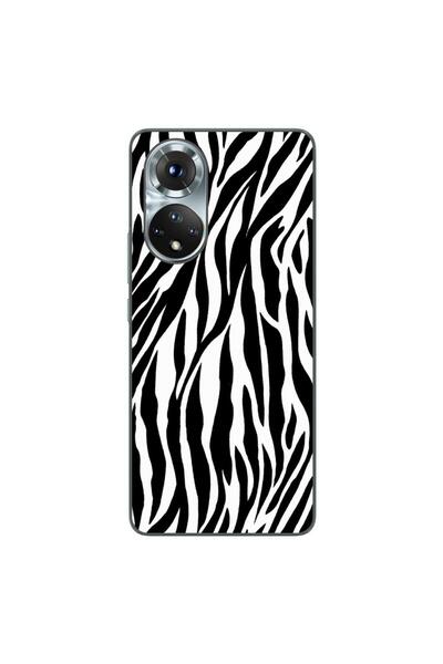 OEM Husa compatibila cu Honor 50 Silicon Gel Tpu Model Animal Print Zebra Pat...