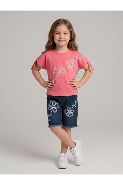 Kids Club Set pentru fete cu detalii florale