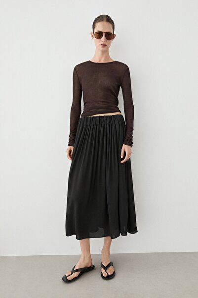 Massimo Dutti Pilili midi etek