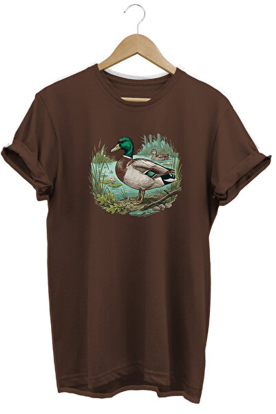 remonz Tricou cu imprimeu Greenhead Duck și Nişangah pentru teren accidentat,...
