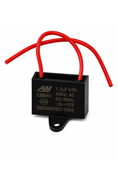 Tech 1.2uf 450Vac Daimi Kondansatör Kablolu