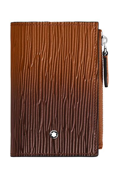 Montblanc Corteccia Sfumato Deri 6 Bölmeli Mini Cüzdan 221412