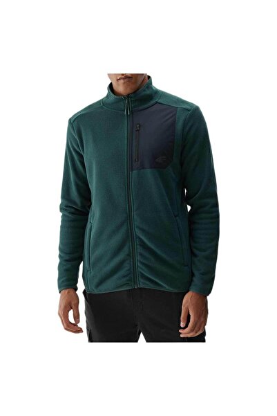 4F Cardigan din fleece pentru bărbați, mărimea S