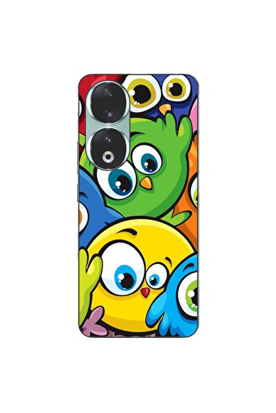 OEM Husa compatibila cu Honor 90 5G Silicon Gel Tpu Model Bufnite Colorate