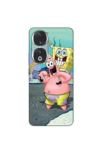OEM Husa compatibila cu Honor 90 5G Silicon Gel Tpu Model Spongebob