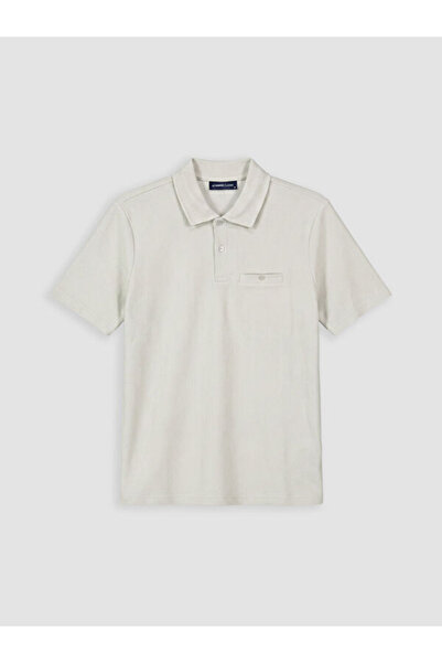 LC Waikiki RMZ GİYİM FARKIYA Tricou tricotat pentru bărbați cu guler tip Roba...