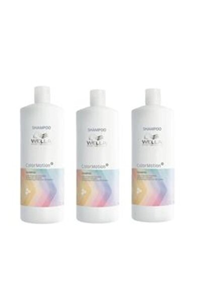 Wella Professionals Pachet 3 x Sampon pentru Par Vopsit de Mentinere a Culori...