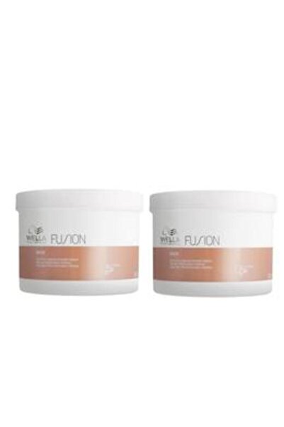 Wella Professionals Pack of 2 x Repair Mask for Damaged Hair - Fusion, 500 ml