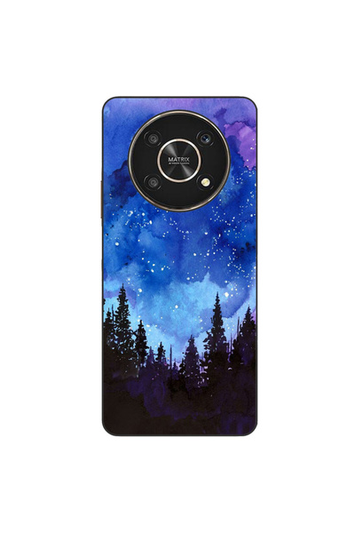 OEM Husa compatibila cu Honor X30 Silicon Gel Tpu Model Night Forest