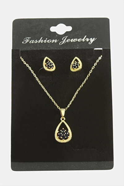 Marsilyan Nvdn- Oval Snowflake Zircon Stone Set Necklace Iegrs-Nvdn1