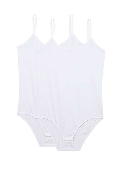 atastore2017 2 Pieces of King Size Women's Snap Fastener Bodysuit with String...