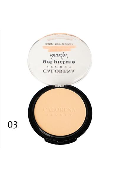 Calorena Secret Get Picture Ready Long-Lasting Compact Make-up Instant Flawle...