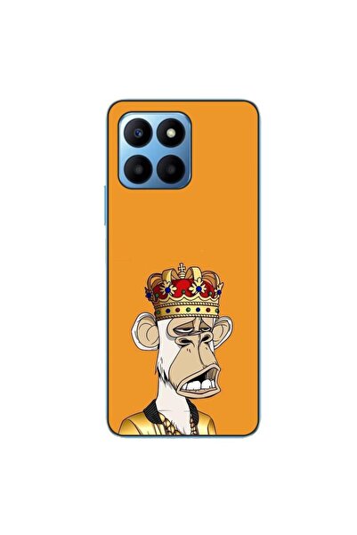 OEM Husa compatibila cu Honor X8 5G Silicon Gel Tpu Model NFT Royal Ape
