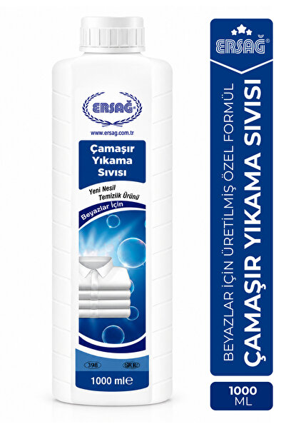 Ersağ Beyazlar İçin Çamaşır Yıkama Sıvısı 1000 ML